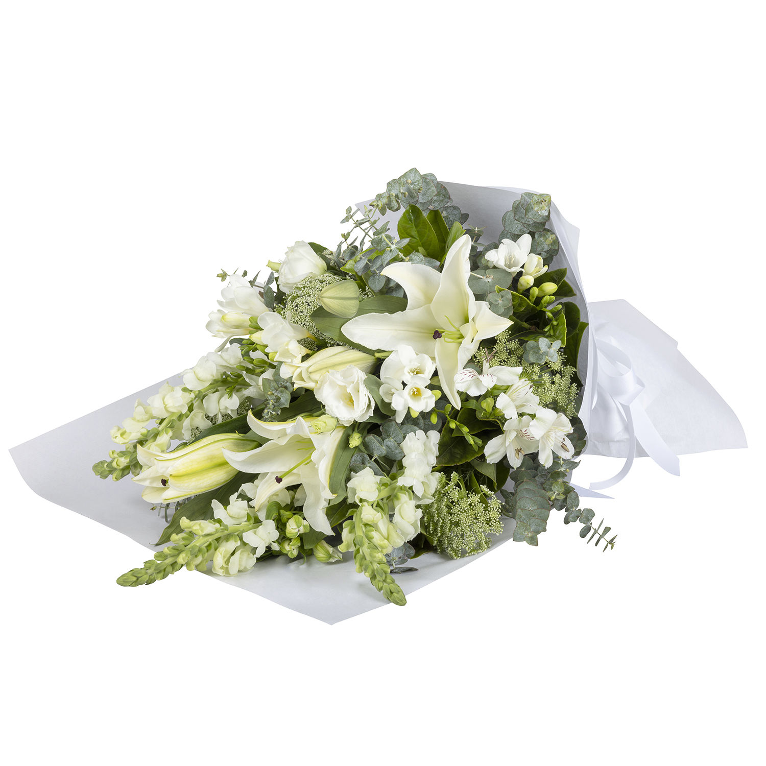 White lilies bouquet